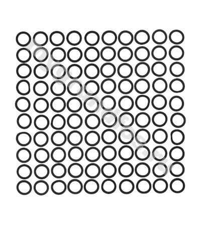 Bulk, Gasket D56/D40x2 EPDM, 100 pcs
