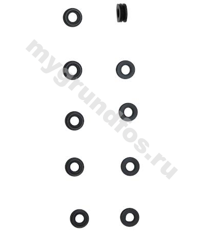 Bulk, valve seat PTFE DN 8, 10 pcs
