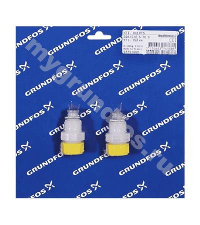 Kit, valve SD-S-PVDF/E/C-2
