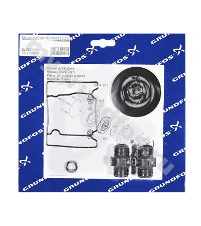 Kit, pump maint/DMX221-27/PVC/E/C
