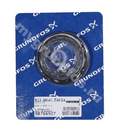 Kit, Wear Parts SP11/14, NBR, 1 stg