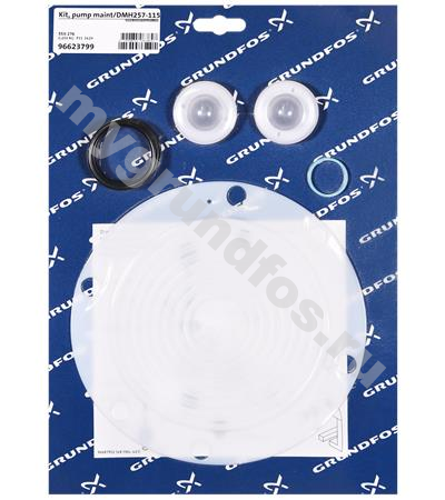 Kit, pump maint/DMH257-1150/PVC/V/G