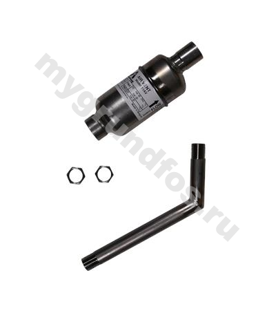 Kit,Air vent Auto cpl. 120 deg, 185 mm