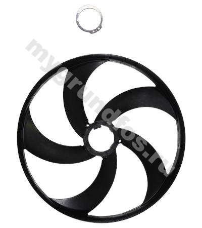 Kit, Fan D240 MGE/MLE 160-180 CCW