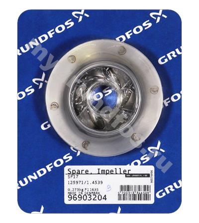 Spare, Impeller SP17 cpl.