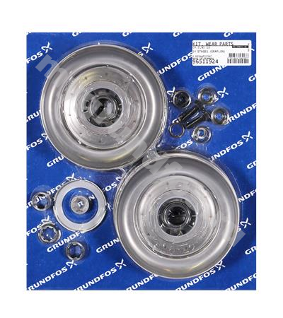 Kit, wear parts CR/I/N10-14St. (GRAFLON)