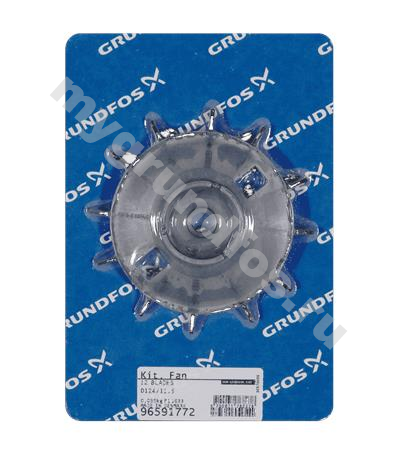 kit, Fan D124/11.5 12 blades