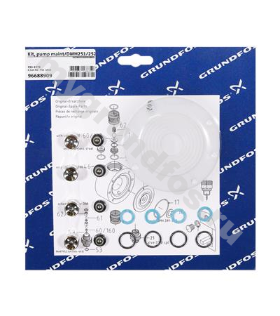 Kit, pump maint/DMH251/252/SS/T/SS