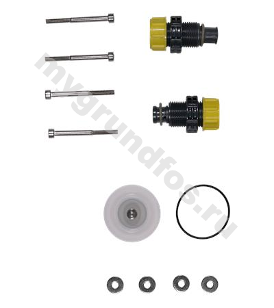 Kit, valve/diaph. SD-M-PVC/V/C-1