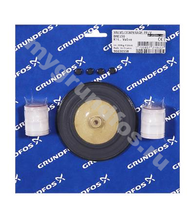 Kit, valve/diaphragm DME150 PV/T/C