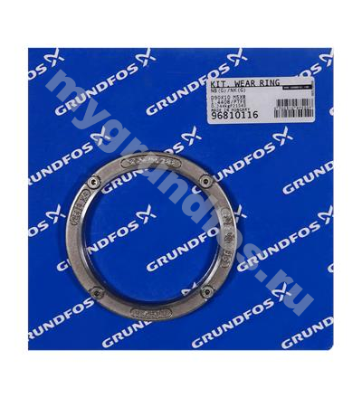 Kit, Wear Ring D90x10 1.4408/PTFE M5x8