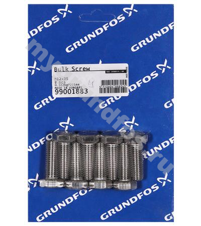 Bulk, 8x  Hex Screw M12x35 A4-80 DIN 933