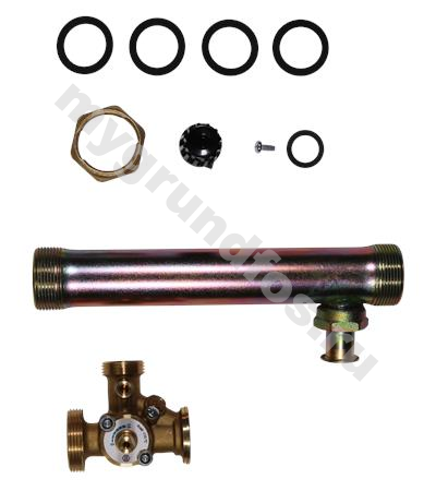 Kit: 3 Way connection pipe & 3 way valve
