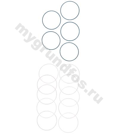 Service kit for LaCM with PTFE gaskets