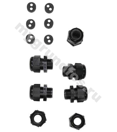 Kit, Cable glands, 1xD7-14 & 6xD5