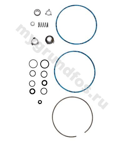 Kit, Rep. CRN2/4 SHAFT SEAL+GASK