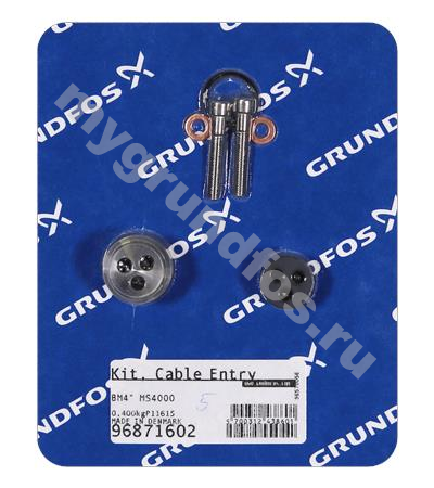 Kit, Cable entry BM4" with MS4000