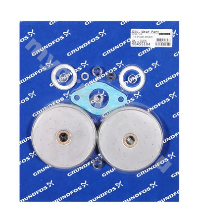 Kit, wear parts CR1s/1/3 -19 st (BRONZE)