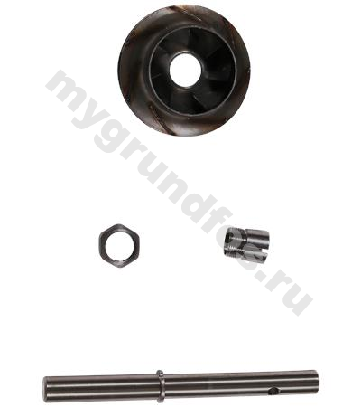Spare,Shaft D12 w/impel. D41.8/D63.9 cpl