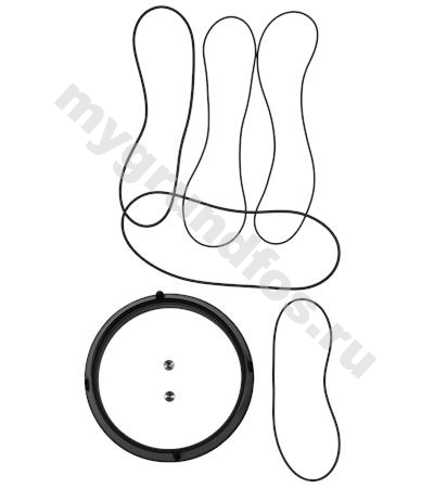 Kit, Cooling jacket ring F52